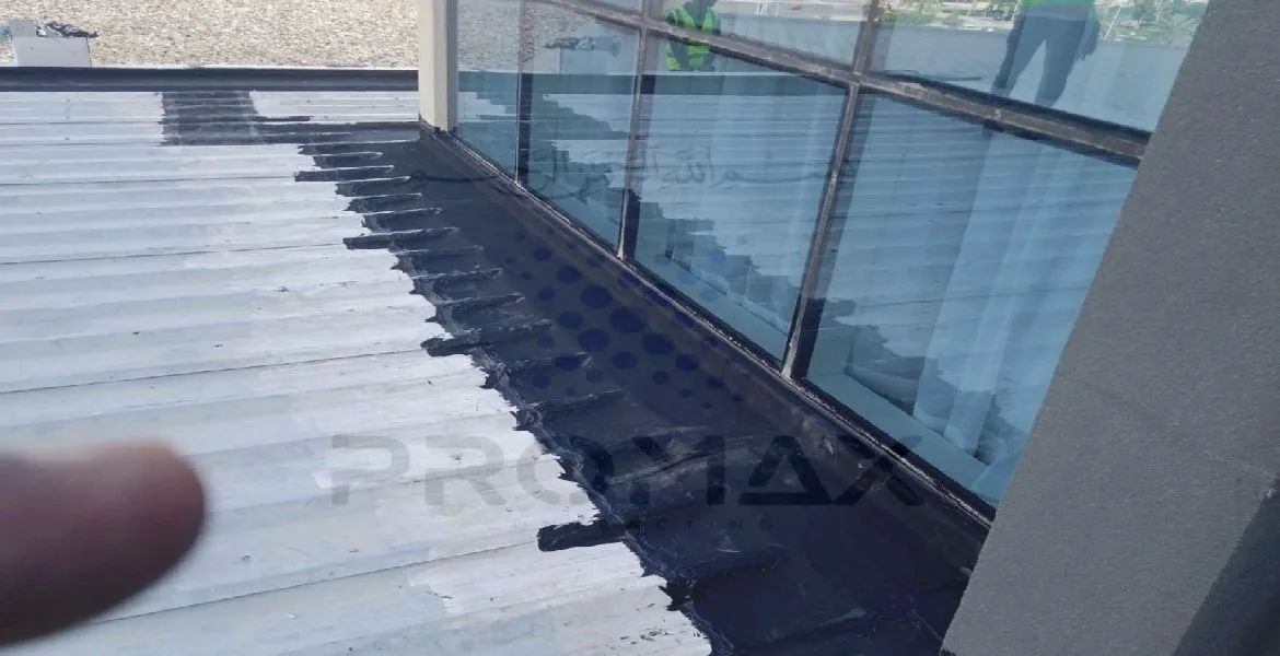Rotana - metal roof waterproofing project by Promax in Dubai, UAE